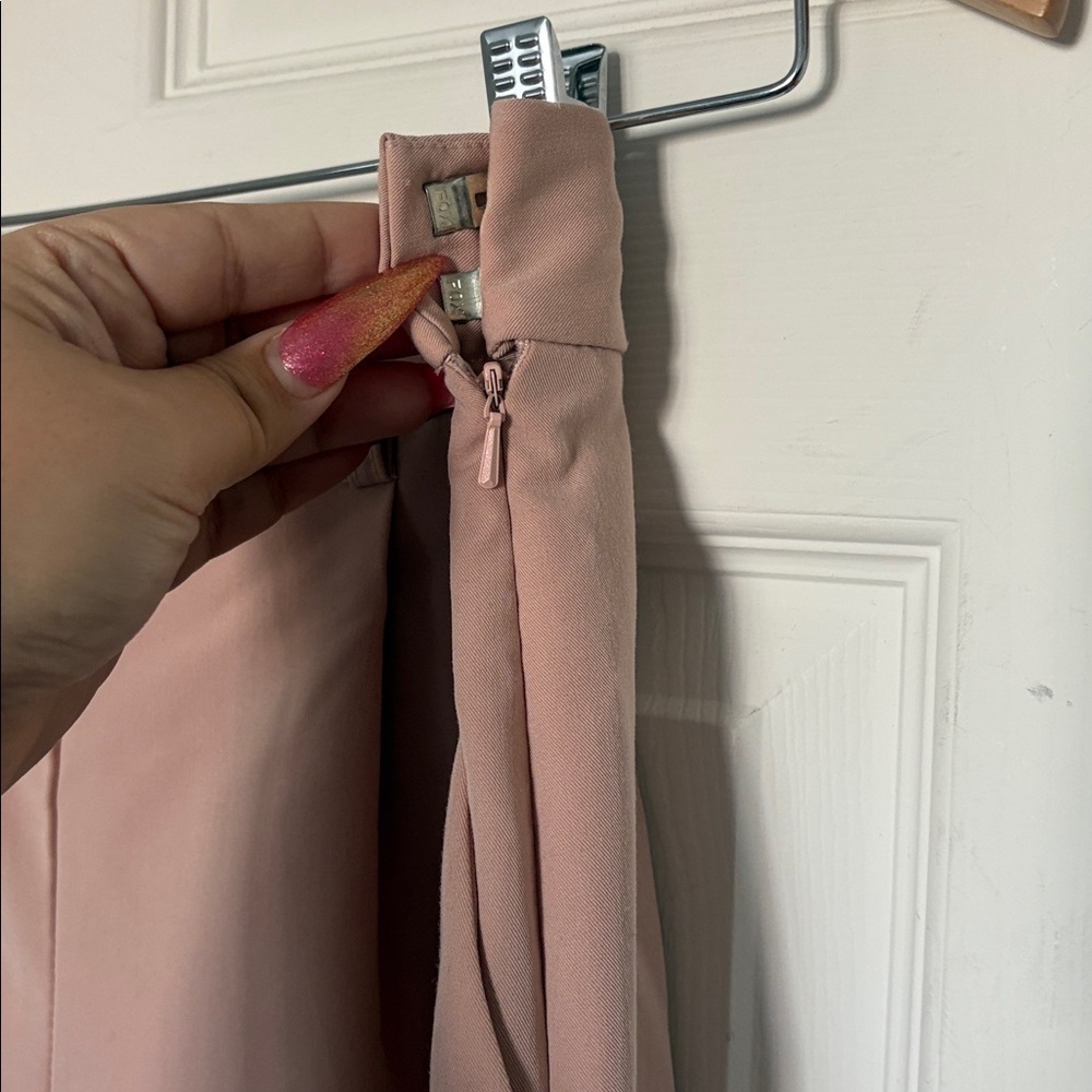 ASOS Pink Wide Leg Trouser Pants Size 6 - Picture 4 of 6